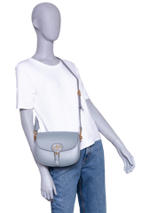 DIOR BOBBY SMALL LEATHER GREY