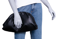 BOTTEGA THE POUCH LEATHER BLACK