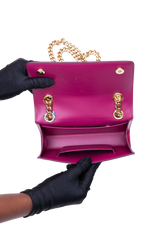 D&G 3.5 PHONE BAG PATENT PINK