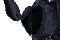 PRADA BACKPACK DOUBLE BUCKLE RE-NYLON BLACK