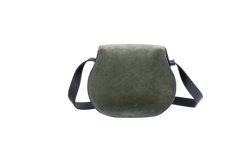 CHLOÉ MARCIE CROSSBODY SUEDE DARK GREEN