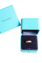 TIFFANY & CO RING T NARROW DIAMOND IN YELLOW GOLD