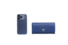 PRADA WALLET SAFFIANO BLUETTE