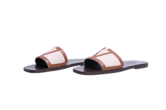 VALENTINO SLIDES VIVA SUPER STAR BROWN - 41 BR