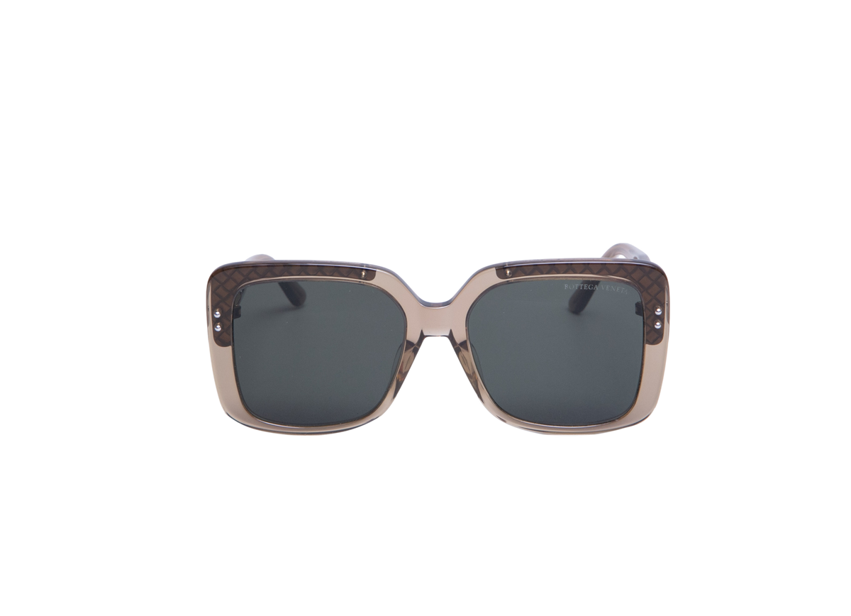 BOTTEGA SQUARE ACETATE BROWN