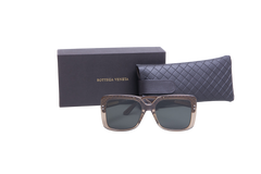 BOTTEGA SQUARE ACETATE BROWN
