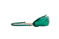 GUCCI GG MARMONT CHAIN MATELASSE SMALL GREEN
