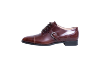 DESAPEGO GRAZI MASSAFERA TOD’S MONK STRAP LEATHER DARK BROWN - 37 1/2