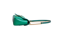 GUCCI GG MARMONT CHAIN MATELASSE SMALL GREEN