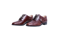 DESAPEGO GRAZI MASSAFERA TOD’S MONK STRAP LEATHER DARK BROWN - 37 1/2