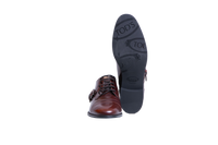 DESAPEGO GRAZI MASSAFERA TOD’S MONK STRAP LEATHER DARK BROWN - 37 1/2