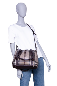 BURBERRY SMOKED SMALL NORTHFIELD BROWN