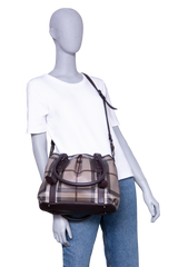 BURBERRY SMOKED SMALL NORTHFIELD BROWN