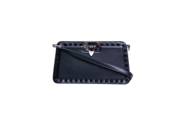 VALENTINO TONAL ROCKSTUD LEATHER BLACK