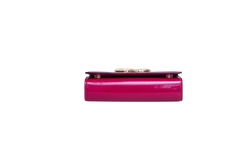 D&G 3.5 PHONE BAG PATENT PINK