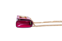 D&G 3.5 PHONE BAG PATENT PINK