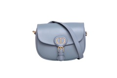 DIOR BOBBY SMALL LEATHER GREY