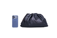 BOTTEGA THE POUCH LEATHER BLACK