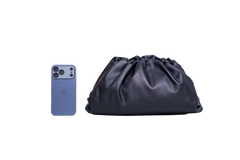 BOTTEGA THE POUCH LEATHER BLACK