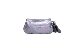 BALENCIAGA LE CAGOLE MINI MULTI POUCH SILVER METALLIC