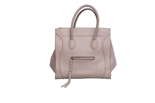 CELINE PHANTOM LUGGAGE LEATHER BEIGE