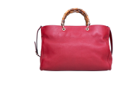 GUCCI BAMBOO SHOPPER LARGE RED