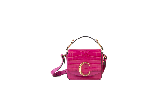 DESAPEGO THAIS RODRIGUES CHLOE C MINI CROCO PINK