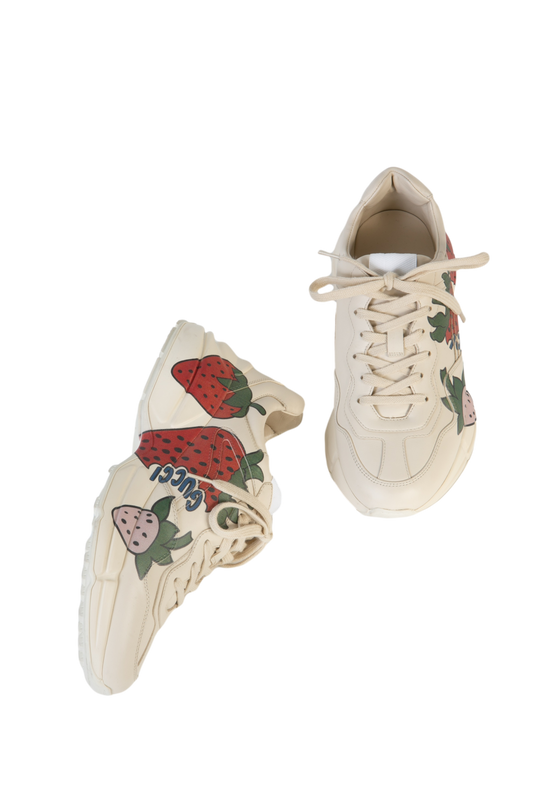 GUCCI TENIS RHYTON STRAWBERRY