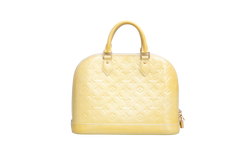 LV ALMA PM VERNIS YELLOW