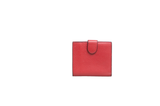 GUCCI WALLET BI-FOLD DOLLAR INTERLOCKING RED