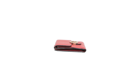 GUCCI WALLET BI-FOLD DOLLAR INTERLOCKING RED