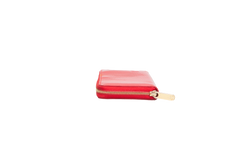 LV WALLET LONG ZIPPER PATENT EPI RED