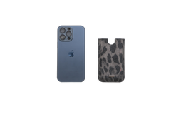 DG PHONE CASE LEOPARD GREY