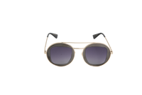 GUCCI RUTHENIUM ROUND GREY E GOLDEN