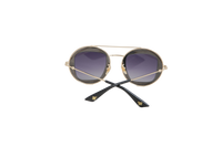 GUCCI RUTHENIUM ROUND GREY E GOLDEN