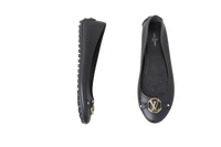 LV SAPATILHA BALLERINA OXFORD BLACK - 36 BR