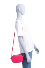 VALENTINO VLOGO CAMERA PINK CROSSBODY