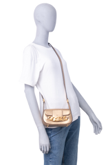 VALENTINO VLOGO CHAIN GOLD NAPPA