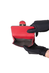 GUCCI WALLET BI-FOLD DOLLAR INTERLOCKING RED