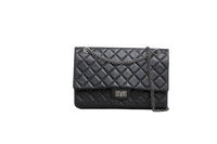 CHANEL 2.55 REISSUE 226 MEDIUM DF LAMBSKIN BLACK