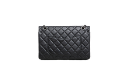 CHANEL 2.55 REISSUE 226 MEDIUM DF LAMBSKIN BLACK