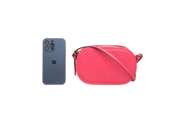 VALENTINO VLOGO CAMERA PINK CROSSBODY