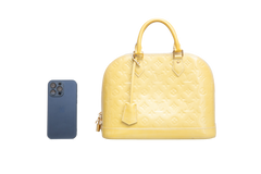 LV ALMA PM VERNIS YELLOW