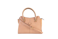 TODS SHOPPING ZIP PICCOLA BEGE