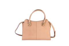 TODS SHOPPING ZIP PICCOLA BEGE