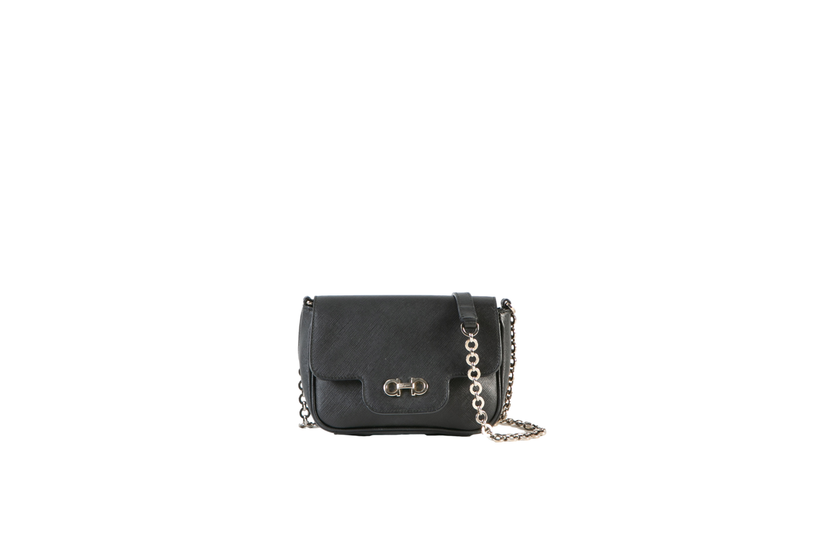 SALVATORE FERRAGAMO CROSSBODY  BLACK