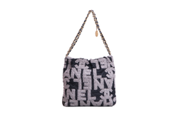 DESAPEGO DANI CARDOSO CHANEL 22 HOBO LOGO MEDIUM QUILTE BLACK