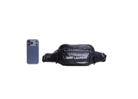 YSL NUX BELT BAG NYLON BLACK