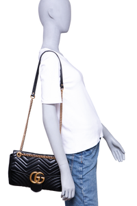 GUCCI GG MARMONT MEDIUM BLACK
