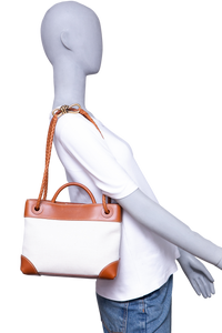 BOTTEGA SMALL ANDIAMO NATURAL/LIGHT WOOD